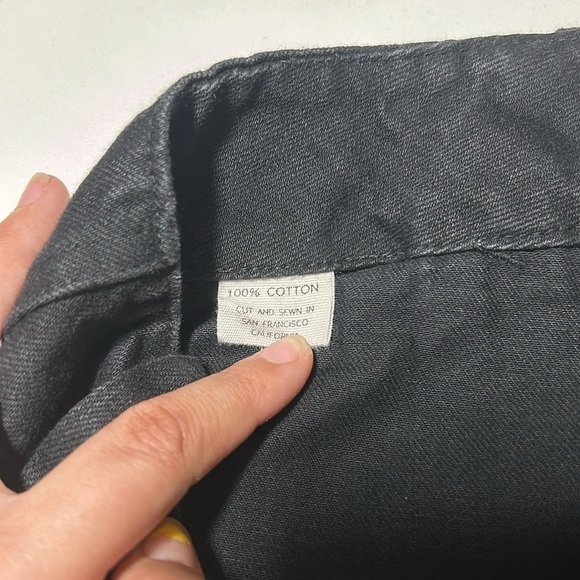 Gravel and Gold Black High Waisted 100% Cotton Skinny Jeans Sz 0 F - Picture 4 of 4